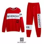 jogging givenchy pas cher red embroidery logo